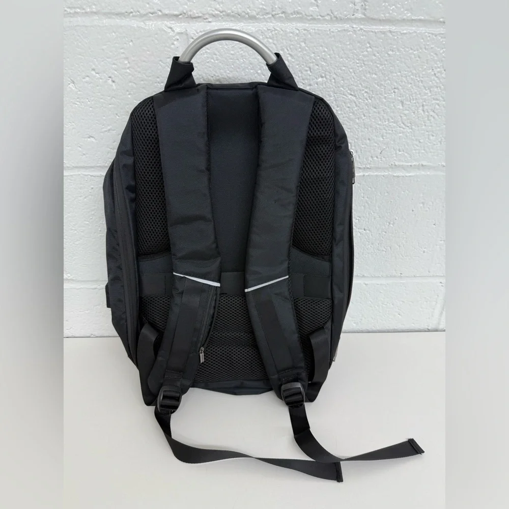 Hard shell Glossy Black Gaming‎ Laptop Backpack